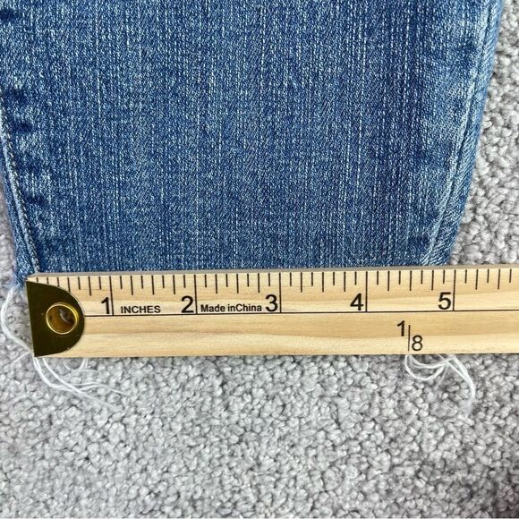 Pistola Jeans Women's 26 Blue Skinny Cropped Low Rise Medium Wash Denim - Picture 10 of 11